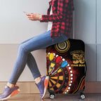 First Nations NAIDOC Week 2026 Fiery Darts Luggage Cover Aboriginal Arts