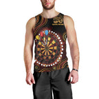 First Nations NAIDOC Week 2026 Fiery Darts Men Tank Top Aboriginal Arts