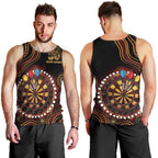 First Nations NAIDOC Week 2026 Fiery Darts Men Tank Top Aboriginal Arts