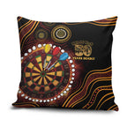 First Nations NAIDOC Week 2026 Fiery Darts Pillow Cover Aboriginal Arts