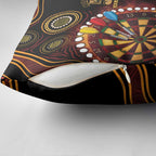 First Nations NAIDOC Week 2026 Fiery Darts Pillow Cover Aboriginal Arts