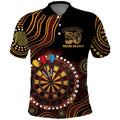 First Nations NAIDOC Week 2026 Fiery Darts Polo Shirt Aboriginal Arts