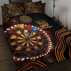 First Nations NAIDOC Week 2026 Fiery Darts Quilt Bed Set Aboriginal Arts