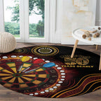 First Nations NAIDOC Week 2026 Fiery Darts Round Carpet Aboriginal Arts