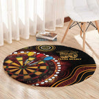 First Nations NAIDOC Week 2026 Fiery Darts Round Carpet Aboriginal Arts