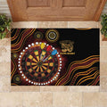 First Nations NAIDOC Week 2026 Fiery Darts Rubber Doormat Aboriginal Arts