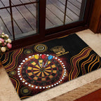 First Nations NAIDOC Week 2026 Fiery Darts Rubber Doormat Aboriginal Arts
