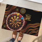 First Nations NAIDOC Week 2026 Fiery Darts Rubber Doormat Aboriginal Arts