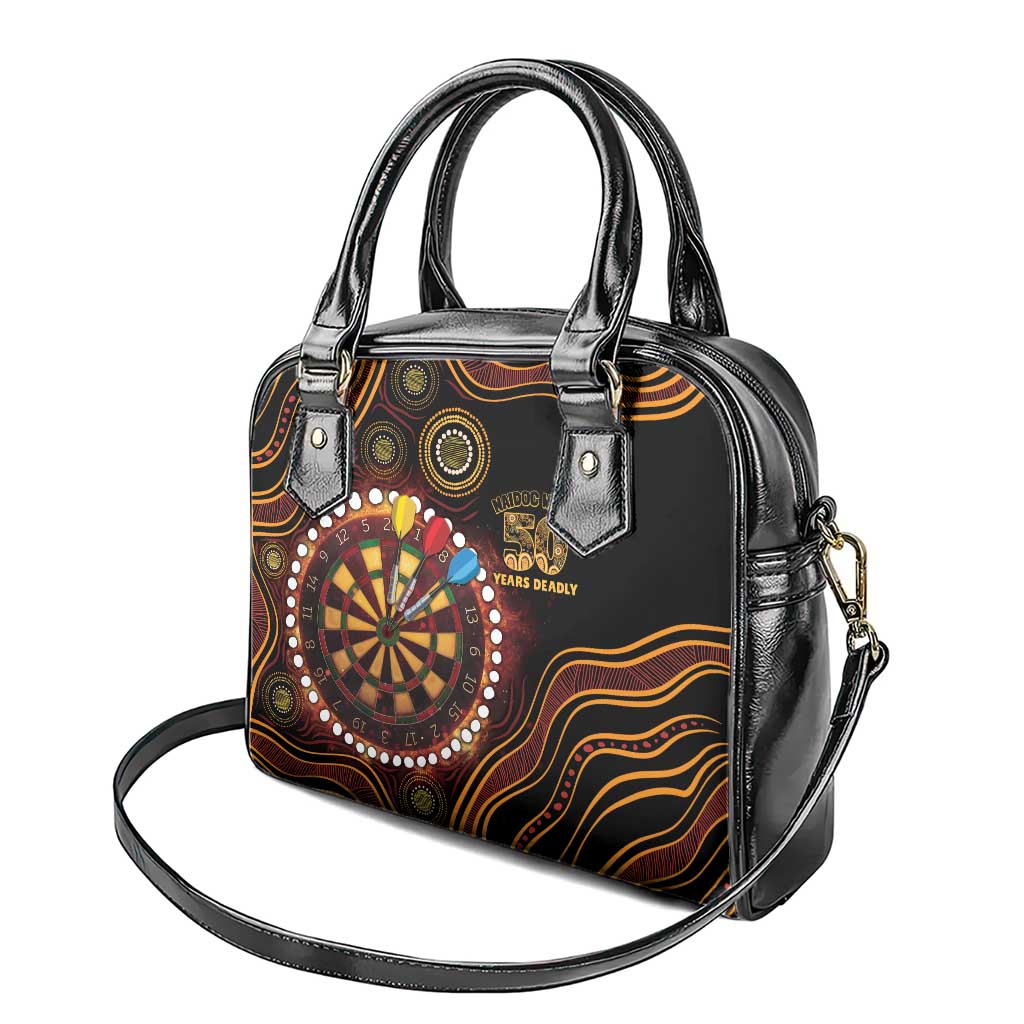 First Nations NAIDOC Week 2026 Fiery Darts Shoulder Handbag Aboriginal Arts