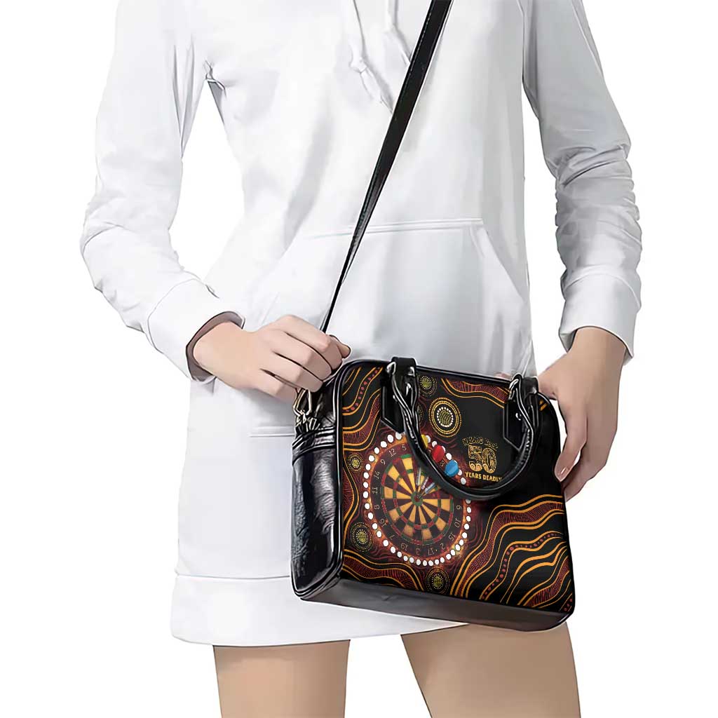 First Nations NAIDOC Week 2026 Fiery Darts Shoulder Handbag Aboriginal Arts