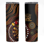 First Nations NAIDOC Week 2026 Fiery Darts Skinny Tumbler Aboriginal Arts