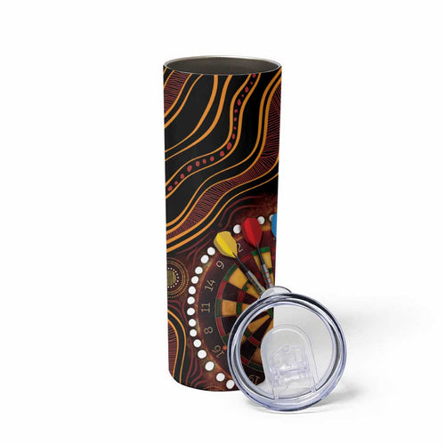 First Nations NAIDOC Week 2026 Fiery Darts Skinny Tumbler Aboriginal Arts