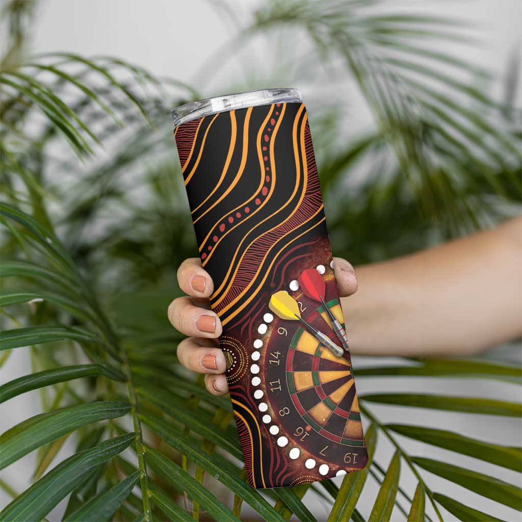 First Nations NAIDOC Week 2026 Fiery Darts Skinny Tumbler Aboriginal Arts