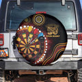 First Nations NAIDOC Week 2026 Fiery Darts Spare Tire Cover Aboriginal Arts