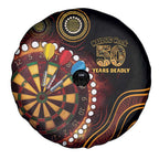 First Nations NAIDOC Week 2026 Fiery Darts Spare Tire Cover Aboriginal Arts