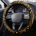 First Nations NAIDOC Week 2026 Fiery Darts Steering Wheel Cover Aboriginal Arts