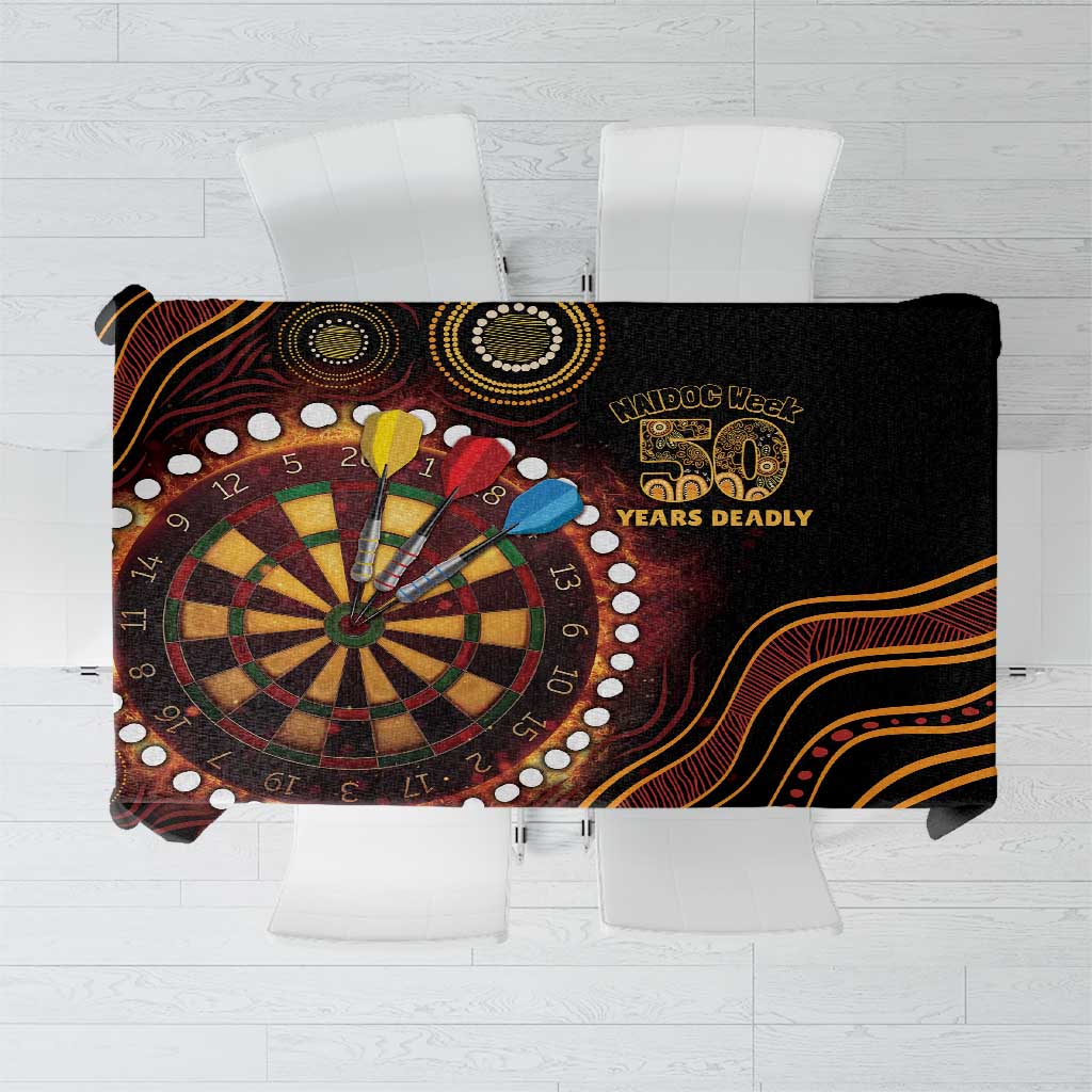 First Nations NAIDOC Week 2026 Fiery Darts Tablecloth Aboriginal Arts