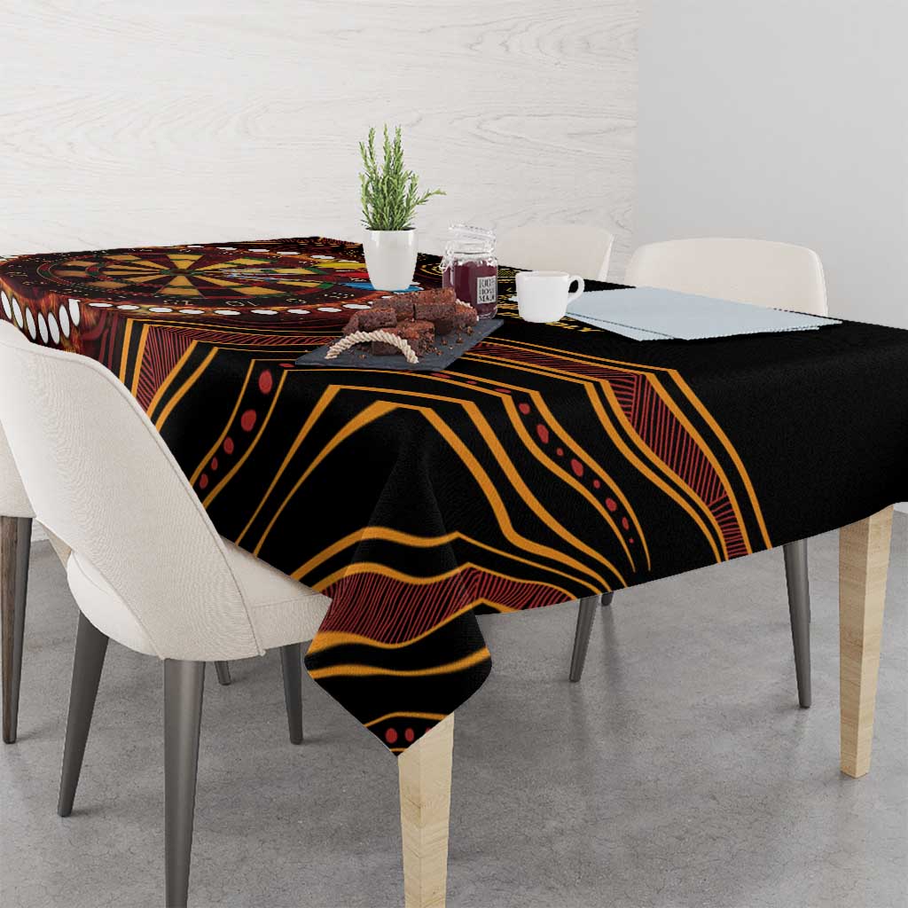 First Nations NAIDOC Week 2026 Fiery Darts Tablecloth Aboriginal Arts
