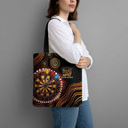 First Nations NAIDOC Week 2026 Fiery Darts Tote Bag Aboriginal Arts