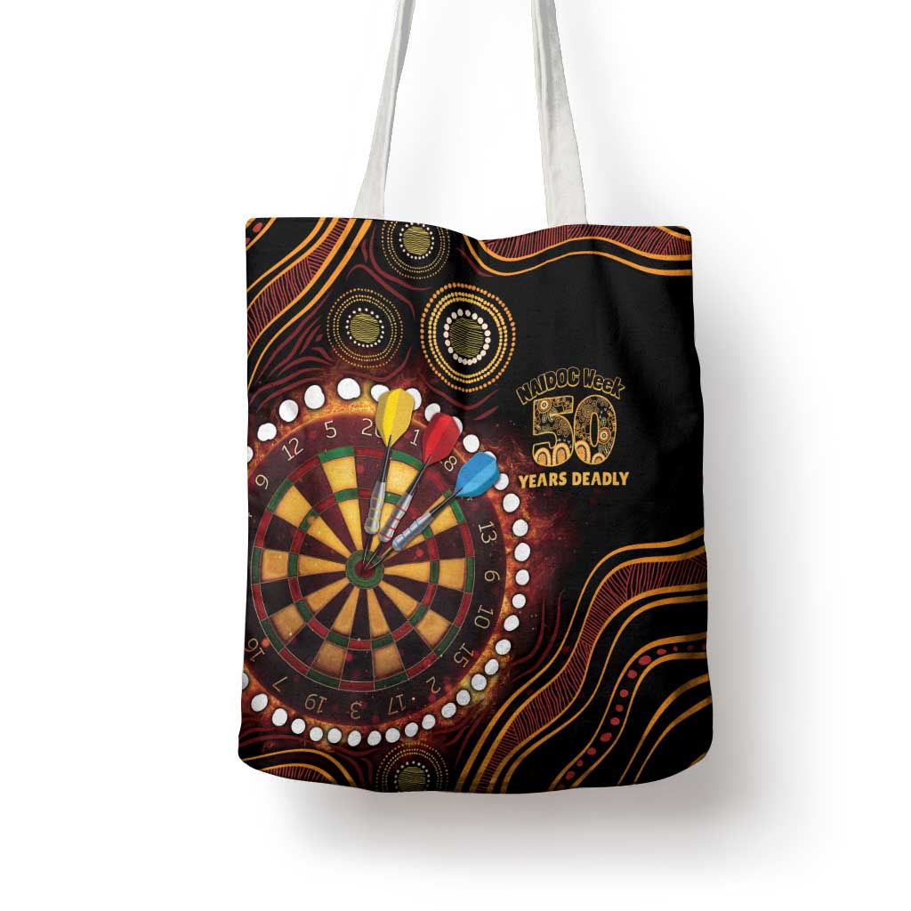 First Nations NAIDOC Week 2026 Fiery Darts Tote Bag Aboriginal Arts