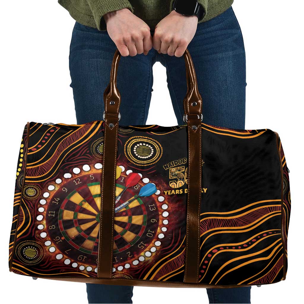 First Nations NAIDOC Week 2026 Fiery Darts Travel Bag Aboriginal Arts