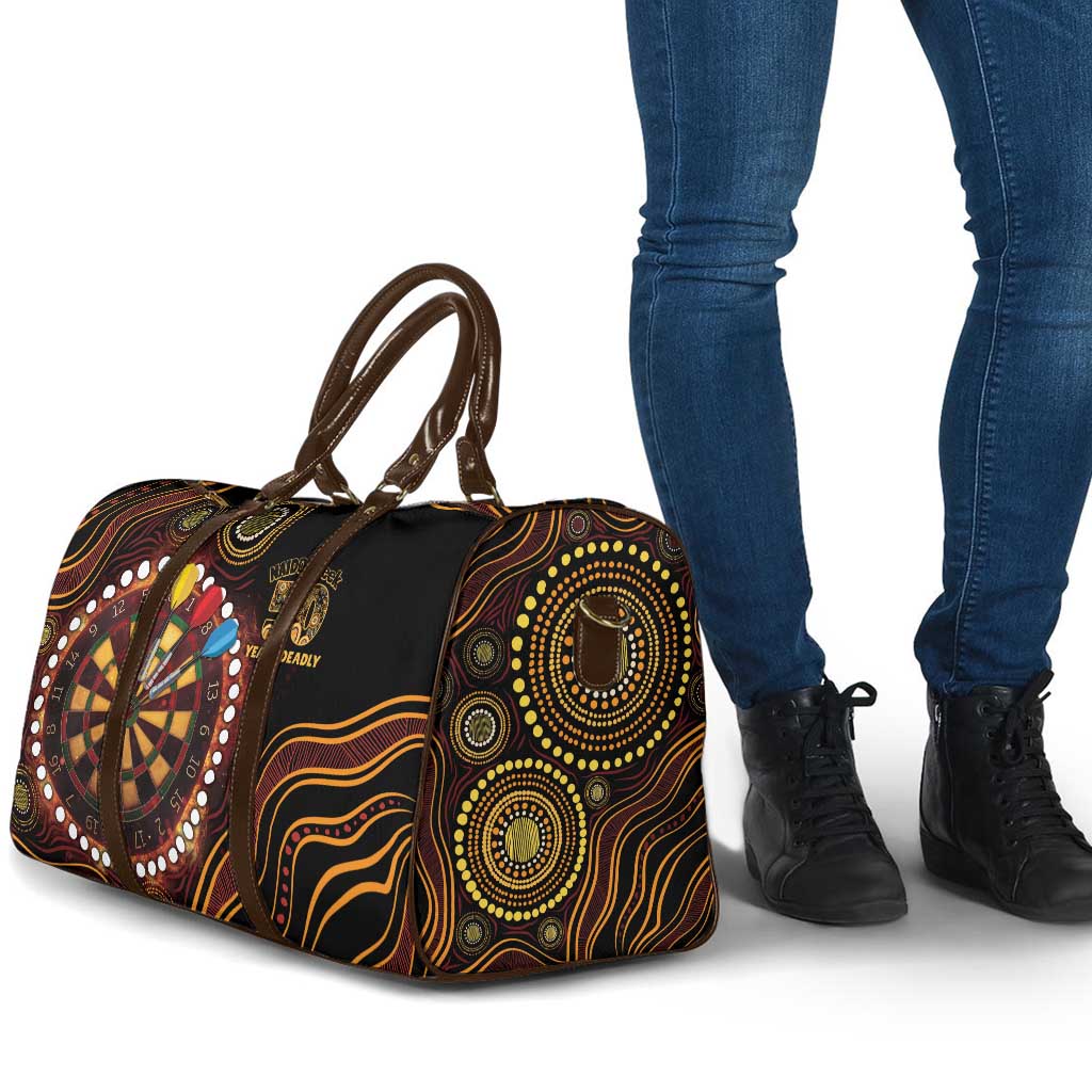 First Nations NAIDOC Week 2026 Fiery Darts Travel Bag Aboriginal Arts