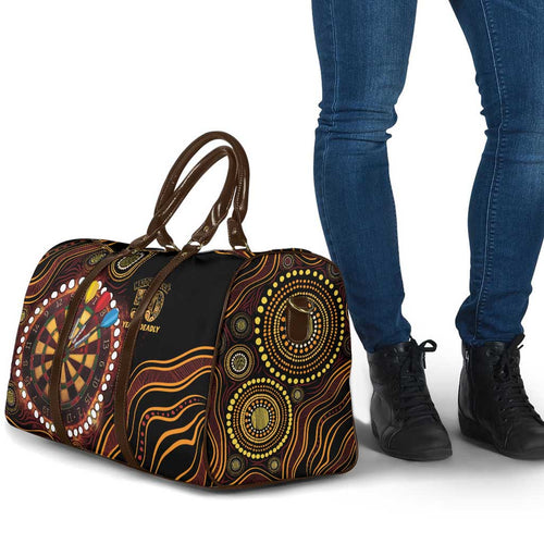 First Nations NAIDOC Week 2026 Fiery Darts Travel Bag Aboriginal Arts