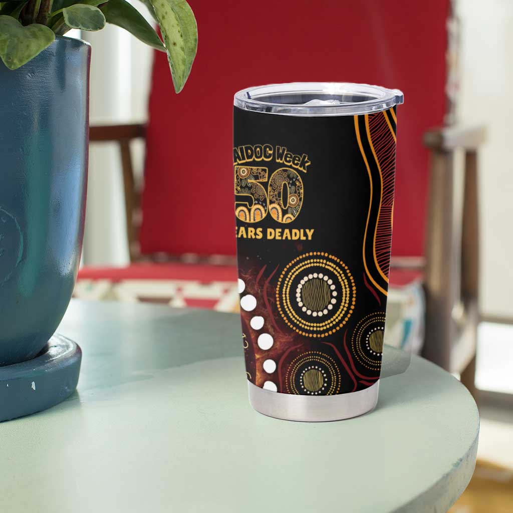 First Nations NAIDOC Week 2026 Fiery Darts Tumbler Cup Aboriginal Arts