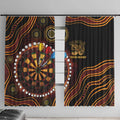 First Nations NAIDOC Week 2026 Fiery Darts Window Curtain Aboriginal Arts