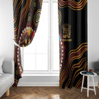 First Nations NAIDOC Week 2026 Fiery Darts Window Curtain Aboriginal Arts