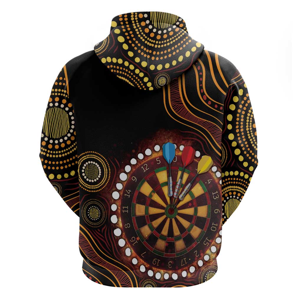 First Nations NAIDOC Week 2026 Fiery Darts Zip Hoodie Aboriginal Arts
