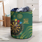 First Nations NAIDOC Week 2026 Fiery Darts Laundry Basket National Colors Aboriginal Arts