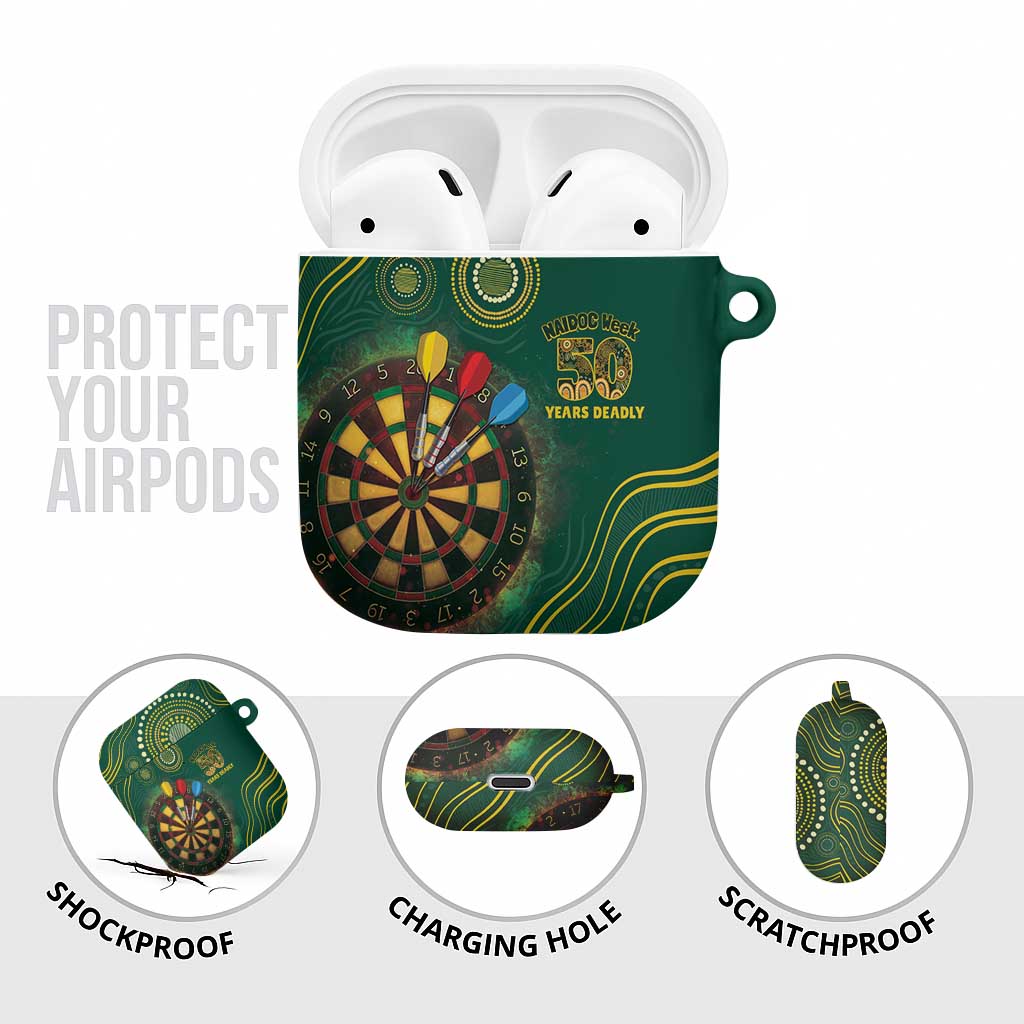 First Nations NAIDOC Week 2026 Fiery Darts AirPods Case National Colors Aboriginal Arts