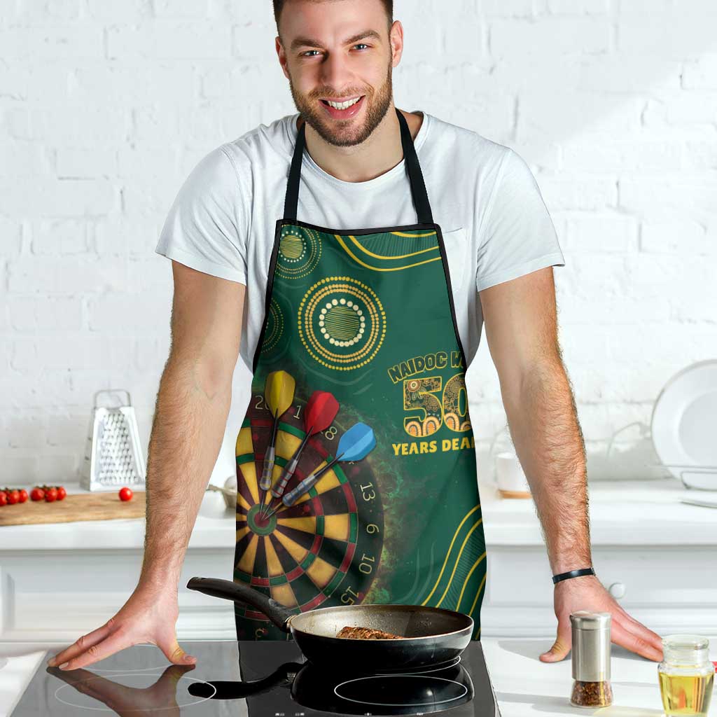 First Nations NAIDOC Week 2026 Fiery Darts Apron National Colors Aboriginal Arts