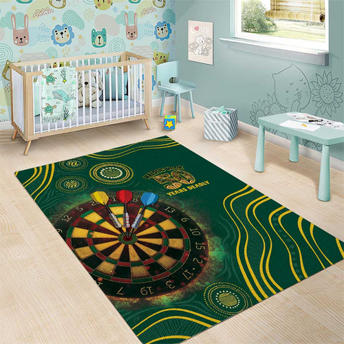 First Nations NAIDOC Week 2026 Fiery Darts Area Rug National Colors Aboriginal Arts