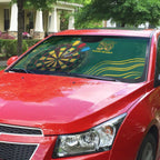 First Nations NAIDOC Week 2026 Fiery Darts Auto Sun Shade National Colors Aboriginal Arts