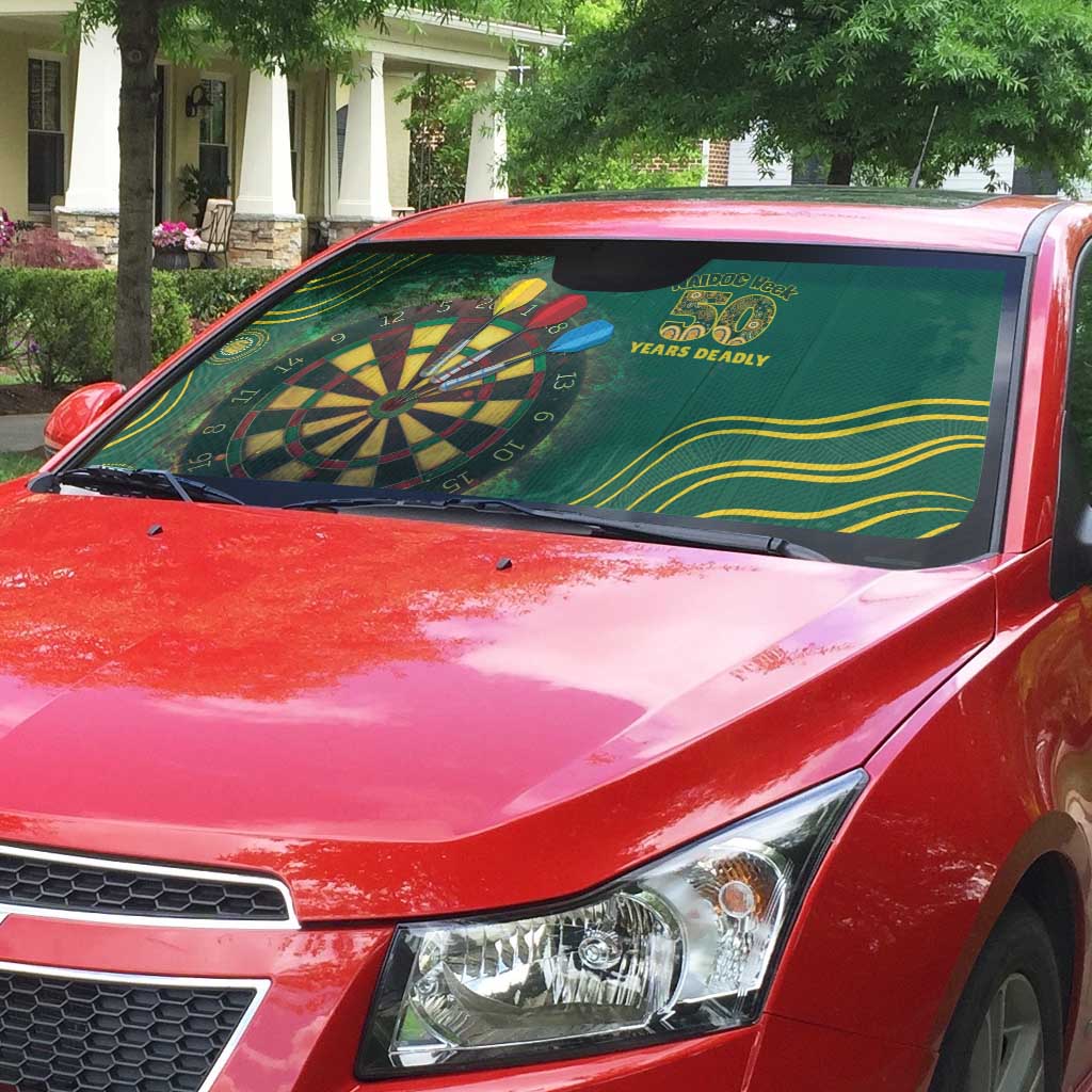 First Nations NAIDOC Week 2026 Fiery Darts Auto Sun Shade National Colors Aboriginal Arts