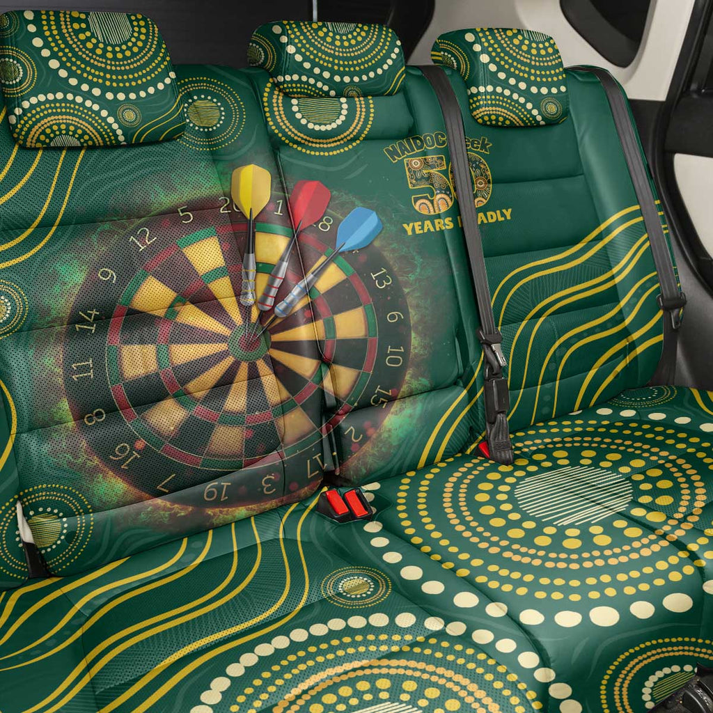 First Nations NAIDOC Week 2026 Fiery Darts Back Car Seat Cover National Colors Aboriginal Arts