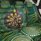 First Nations NAIDOC Week 2026 Fiery Darts Back Car Seat Cover National Colors Aboriginal Arts