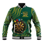 First Nations NAIDOC Week 2026 Fiery Darts Baseball Jacket National Colors Aboriginal Arts