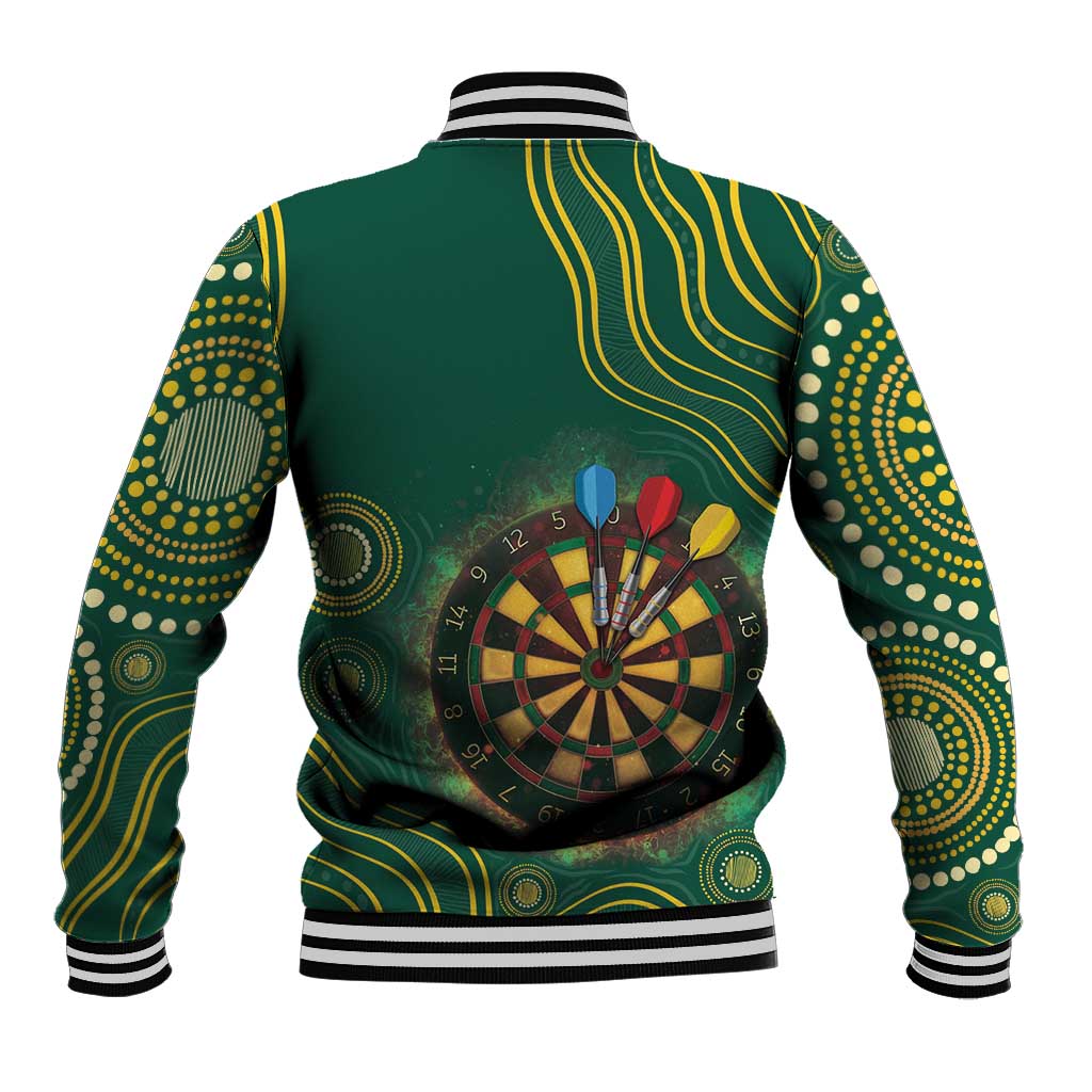 First Nations NAIDOC Week 2026 Fiery Darts Baseball Jacket National Colors Aboriginal Arts