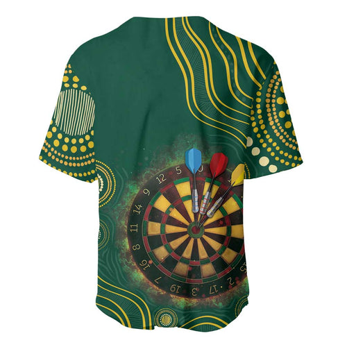 First Nations NAIDOC Week 2026 Fiery Darts Baseball Jersey National Colors Aboriginal Arts