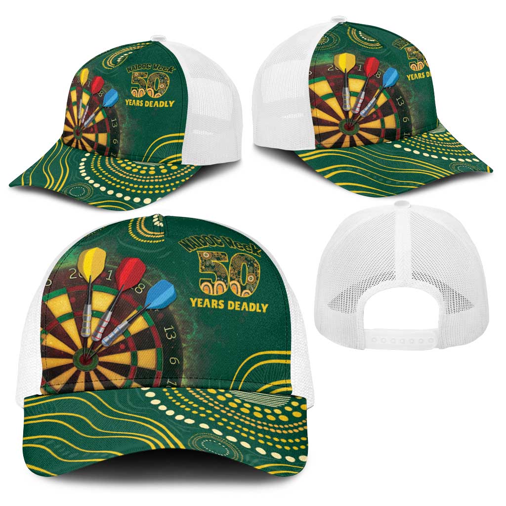 First Nations NAIDOC Week 2026 Fiery Darts Baseball Net Cap National Colors Aboriginal Arts