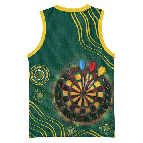 First Nations NAIDOC Week 2026 Fiery Darts Basketball Jersey National Colors Aboriginal Arts