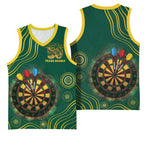 First Nations NAIDOC Week 2026 Fiery Darts Basketball Jersey National Colors Aboriginal Arts