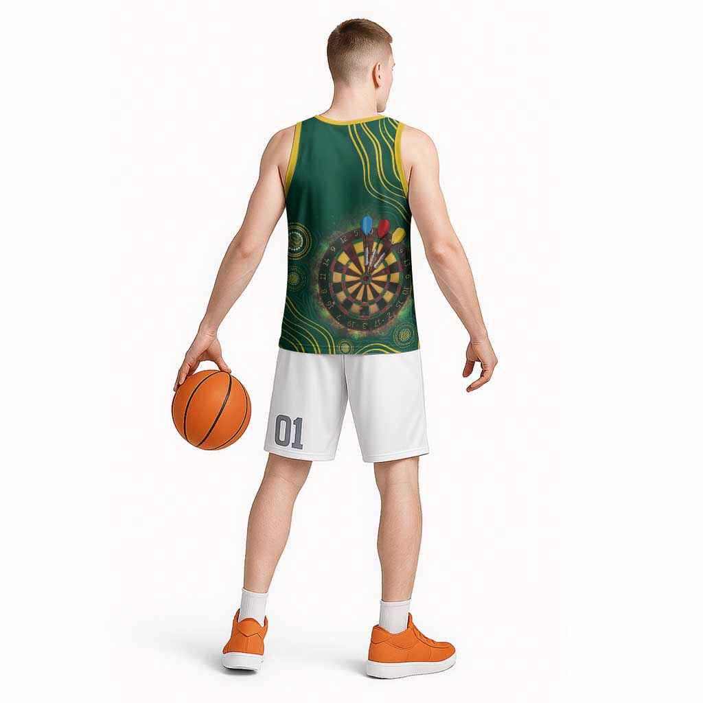 First Nations NAIDOC Week 2026 Fiery Darts Basketball Jersey National Colors Aboriginal Arts
