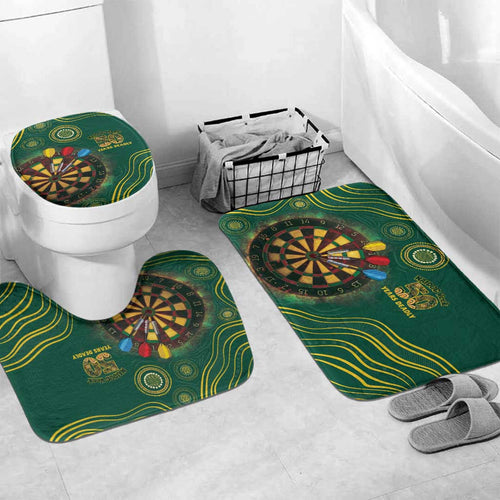 First Nations NAIDOC Week 2026 Fiery Darts Bathroom Set National Colors Aboriginal Arts