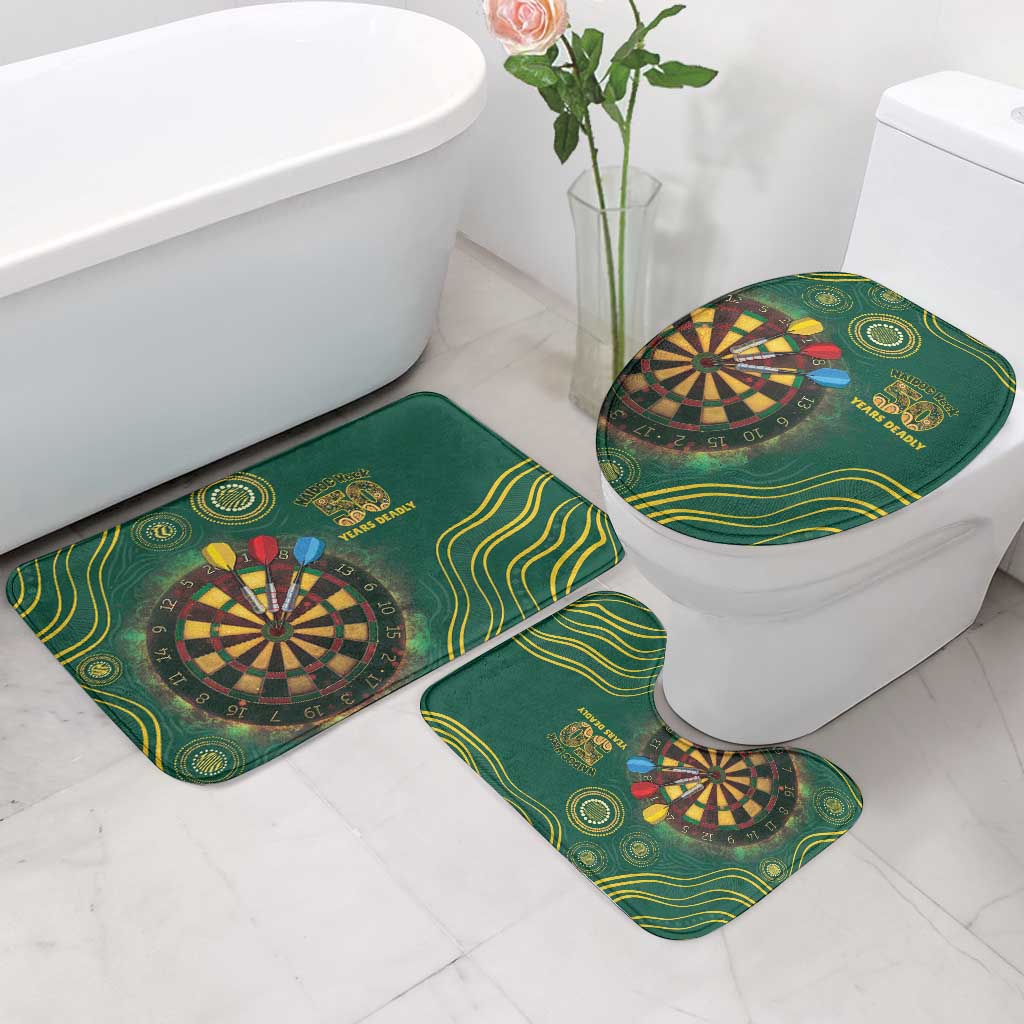 First Nations NAIDOC Week 2026 Fiery Darts Bathroom Set National Colors Aboriginal Arts