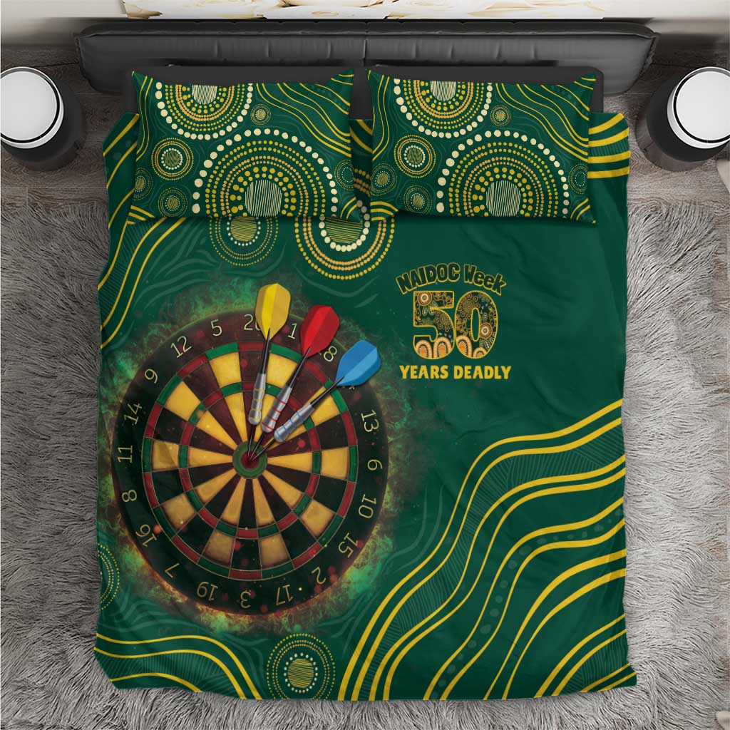 First Nations NAIDOC Week 2026 Fiery Darts Bedding Set National Colors Aboriginal Arts