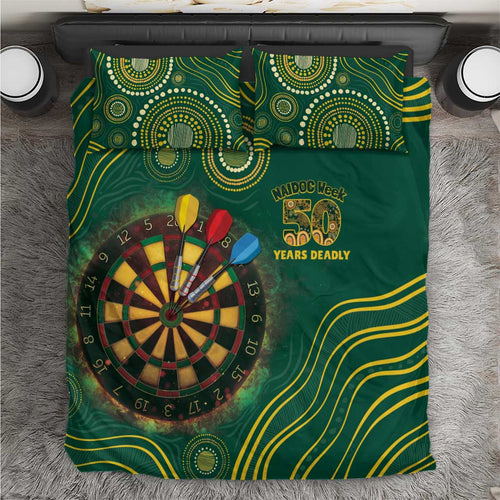 First Nations NAIDOC Week 2026 Fiery Darts Bedding Set National Colors Aboriginal Arts